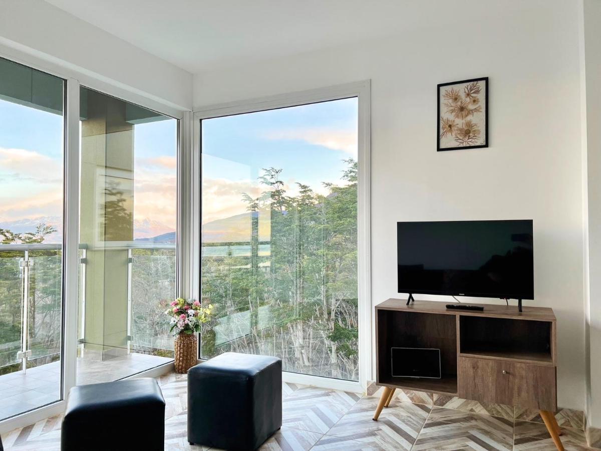 Apartmán Disfruta La Vista Del Canal De Beagle! Departamento Tranquilo Rodeado De Arboles Y Montanas Ushuaia Exteriér fotografie
